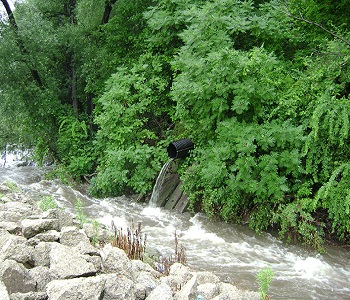 Photo of a stormwater drain